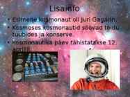 Kosmonaut #9