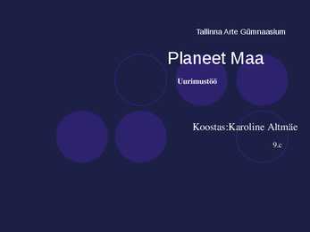 Planeet Maa