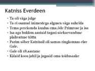 Näljamängud Suzanne Collins #5