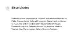 Päikesesüsteem #2