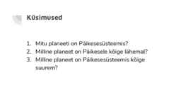 Päikesesüsteem #24
