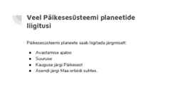 Päikesesüsteem #9
