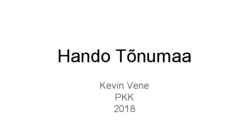 Hando Tõnumaa