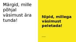 Juhi tervislik seisund #6