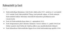 Rahvasteliit #5