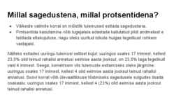 Andmeanalüüs ja statistika uurimistöös #33