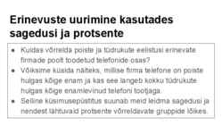 Andmeanalüüs ja statistika uurimistöös #35