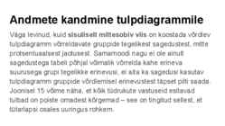 Andmeanalüüs ja statistika uurimistöös #38