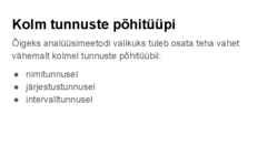Andmeanalüüs ja statistika uurimistöös #6