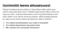 Andmeanalüüs ja statistika uurimistöös #10