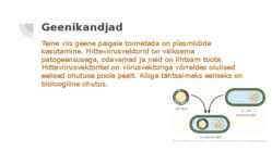 Geenitehnoloogia arstiteaduses #11