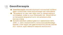 Geenitehnoloogia arstiteaduses #4