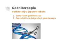 Geenitehnoloogia arstiteaduses #5