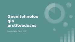 Geenitehnoloogia arstiteaduses