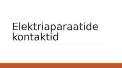 Elektriaparaadid #15
