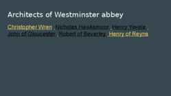 Westminster Abbey #4