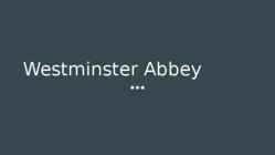 Westminster Abbey
