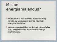 Euroopa Energiamajandus #2