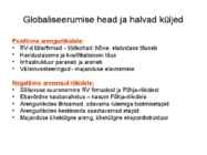 Tänapäeva maailm - Maailma ühtsus ja mitmekesisus #19