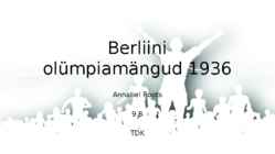 Berliini olümpiamängud 1936