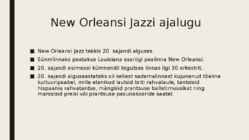 New Orleansi Jazz #2