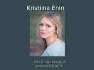Kristiina Ehin elu ja õpingud