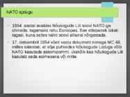 NATO e Põhja-Atlandi lepingu organisatsioon #5
