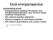 Eesti energeetikatööstus #4