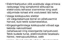 Elektrioht ja ohutusklassid #12