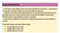 GOOTIKA 12 - 16-sajand #2