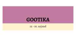 GOOTIKA 12 - 16-sajand