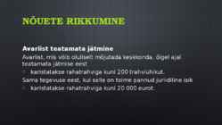 Toostusheite seadus #14