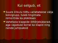Mootorite remondi üldreeglid #5