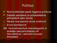 Mootorite remondi üldreeglid #10