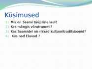Saamide muusika #5