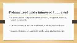 Maitsmine ja haistmine #4