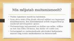 Maitsmine ja haistmine #6