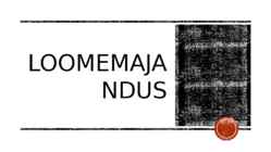 Loomemajandus ja valdkonnad