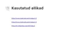 Valgud-jaotus ja struktuur #21