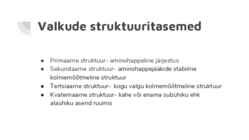 Valgud-jaotus ja struktuur #10