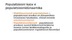 Populatsiooniökoloogia 2017 #23