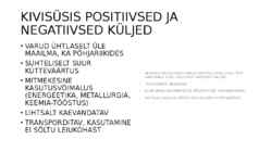 Kivisüsi ja selle teke #7