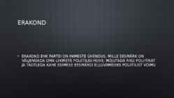 Eesti erakonnad 2016 #2