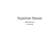 Tsüstiline fibroos