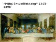 Uue maailmapildi kujunemine-renessanss ja humanism #14