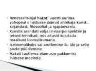 Uue maailmapildi kujunemine-renessanss ja humanism #4