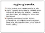 Uue maailmapildi kujunemine-Reformatsioon ja vastureformatsioon #10