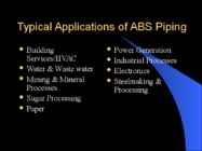 ABS Piping Australian Presentation #52