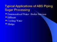 ABS Piping Australian Presentation #60