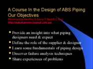 ABS Piping Australian Presentation